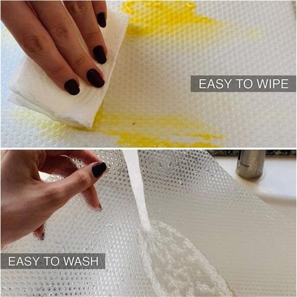 18 INCHES x 33 FEET Non-Slip Shelf Liner, EVA Kitchen Liner, Non-Adhesive Liner - Picture 5 of 6